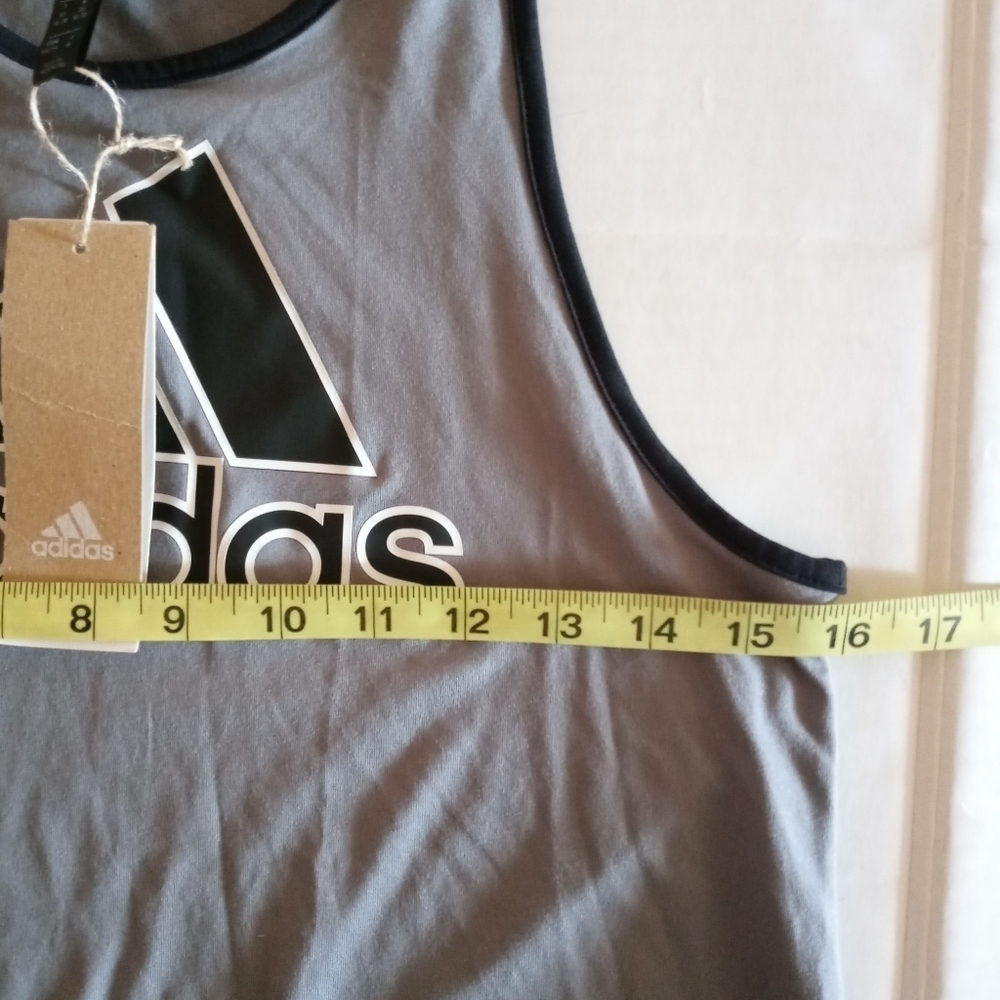 Adidas New Ringer Graphic Tank Top. Size XS. - Picture 10 of 12
